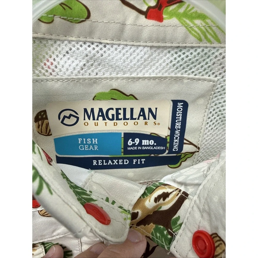 NWT Magellan‎ Outdoors Moisture Christmas Vintage Hunt Baby 6-9 Months